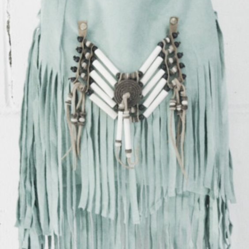 π STYLE ME π TURQUOISE STERLING VENUS LAYER FRINGE KISS ME TREND LOVE STITCH - Picture 6 of 16